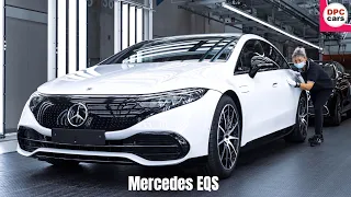 New Mercedes EQS 2022 Production Factory in Germany