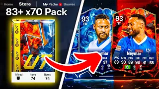 83+ x70 500K PACKS & 84+ x20 PACKS! 🔥🥶 FC 24 Ultimate Team