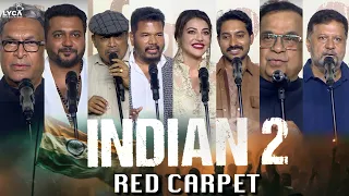 Indian 2 Audio Launch | Red Carpet - Full Video | Kamal Haasan | Shankar | Anirudh | Lyca