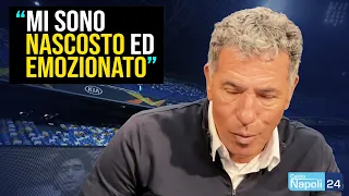 "Sono stato allo stadio MARADONA, mi sono nascosto ed emozionato!", Careca da brividi 🥺