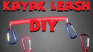 DIY Kayak Leash Super Inexpensive