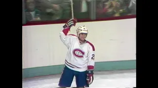 Mats Naslund 6 points vs Whalers (1984-85)