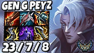 Aphelios vs Jinx ADC [ Gen G Peyz ] Korea Challenger Patch 14.7 ✅