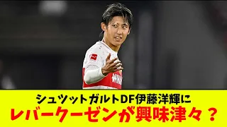 【速報】シュツットガルト伊藤洋輝に無敗Vのレヴァークーゼンが興味！ドイツ紙キッカー報じる！