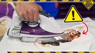 Will An Iron Actually Burn Your Clothes (Myth Testing)?