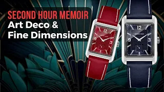 Lovely Tank With Art Deco Vibes And Great Measurements! Second Hour Watches "Memoir". Watch Review.