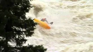 Dane Jackson on Detonator Wave in downtown Alma, Quebec