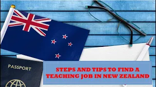 STEPS AND TIPS TO FIND A TEACHING JOB IN NEW ZEALAND
