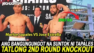 Marlon Tapales vs Jose Estrella | Ang Pangatlong 2nd Round KNOCKOUT