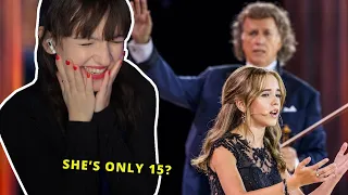 15 Year Old Emma Kok Sings Voilà – André Rieu, Maastricht 2023 | First Time Reaction