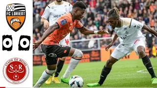 Lorient - Stade de Reims 0-0 Résumé| Ligue 1 Uber Eats -2022/2023