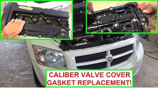 Dodge Caliber Valve Cover Gasket Replacement 2.0  Jeep Patriot  Compass 2007-2014