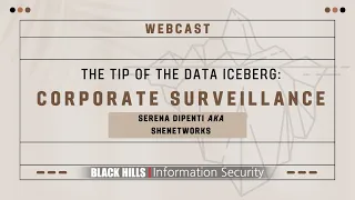 The Tip of the Data Iceberg: Corporate Surveillance w/ Serena DiPenti | 1-Hour