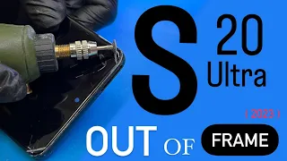 Samsung Galaxy S20 Ultra Cracked Screen Repair Out Of Frame