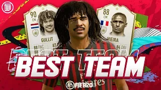 THE BEST TEAM IN FIFA 20!!! FT. GULLIT & VIEIRA! - FIFA 20 Ultimate Team