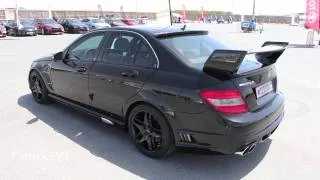 Mercedes-Benz C-Class with WALD Black Bison bodykit