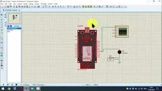 ESP32 Proteus 8 (Обзор библиотеки симуляции ESP32 для Proteus 8)