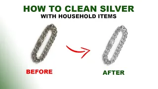 How to clean silver jewellery (with household items)