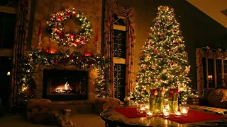 🎄🔥 The Fireplace with Best Classic Christmas Songs. beautiful ambiance 2 Hour #fireplace #christmas