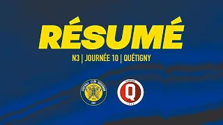 FC Gueugnon - AS Quetigny | Journée 10 | Résumé Complet