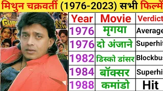 Mithun Chakraborty (1976-2023) movie list | Mithun Chakraborty movie | Mithun Chakraborty