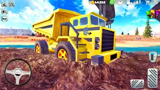 Mining Dump Truck Hercules - Off The Road Car Simulator #24 - Android Gameplay