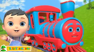 Wheels On the Train & More Vehicle Songs & Rhymes for Children