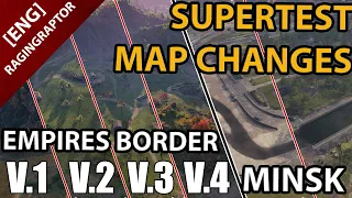 Minsk and THREE Versions of Empires Border - SuperTest Map Changes!