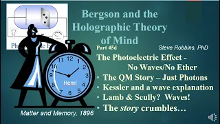 Bergson's Holographic Theory - 45d - QM - Photoelectric Effect