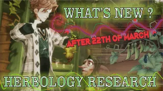 🌺WHAT'S NEW AFTER MARCH 22TH?🌿HERBOLOGY CAREER🍃 RESEARCH📚 - HARRY POTTER MAGIC AWAKENED✨