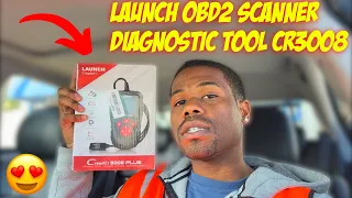 LAUNCH Professional OBD2 Scanner Diagnostic Tool CR3008 Review