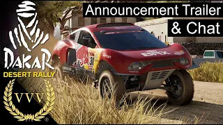 Dakar Desert Rally - Announcement Trailer and Chat