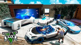 ROBANDO COCHES  del FUTURO MILLONARIOS en GTA 5!