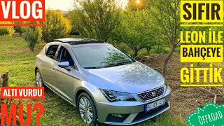 0 KM ARABAYLA BAHÇEYE GİTTİK | ALTI VURDU MU? | 2020 SEAT LEON 1.5 TSI | VLOG