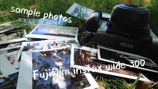 Fujifilm instax wide 300 | Sample Photos | long term review