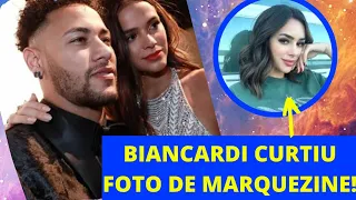 BIANCARDI CURTIU UMA FOTO DE BRUNA MARQUEZINE COM O  NEYMAR NO INSTA SEM QUERER?