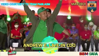 ANDREW E IN CAGAYAN DE ORO LIVE PERFORMANCE | CDO UNITEAM BBM-SARA GRAND RALLY | #MAVIIBOI