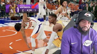 I Let Westbrook Control The Team & This Happened...Lakers vs Suns NBA 2K22 MyCareer Ep 48