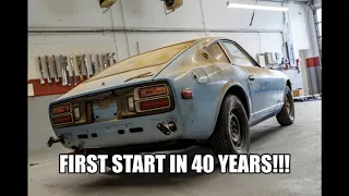 First Start in ~40yrs - Datsun 280Z with 350 original miles