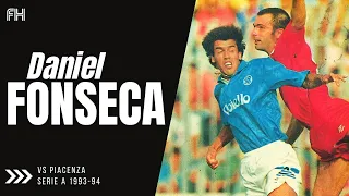 Daniel Fonseca ● Skills ● Piacenza 1:1 Napoli ● Serie A 1993-94