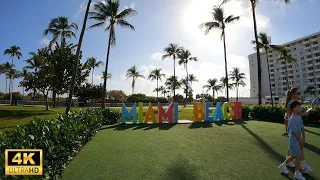 Miami, South Beach - Walking Tour in 4K