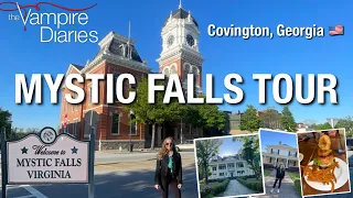 MYSTIC FALLS TOUR 2023 - COVINGTON, GEORGIA | The Vampire Diaries town! USA ROAD TRIP PART 4