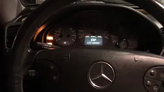 Mercedes 430 CLK ABS-BAS-reset