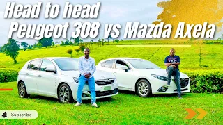 2016/2017 Mazda Axela or Peugeot 308 for KSH 2M! Your choice? Comparison Review #carnversations#rev