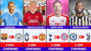 🚨 ALL CONFIRMED TRANSFER NEWS TODAY SUMMER 2023,KANE TO BAYERN, RAPHINHA TO CITY, HØJLUND TO UNITED