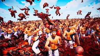 100,000 Chuck Norris VS 10,000,000 Orcs ! Ultimate Epic Battle Simulator 2 - UEBS 2