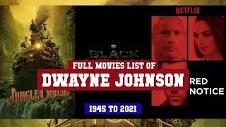 Dwayne Johnson Full Movies List | All Movies of Dwayne Johnson