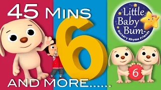 Number 6 Song | Plus Lots More Nursery Rhymes | 45 Minutes Compilation from Little Baby Bum!