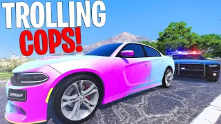 I built a 4500HP HELLCAT to troll Cops in GTA 5 RP!