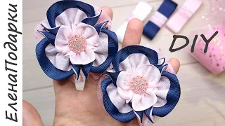 😍 Сделала новую модель цветков из лент 🌸 ЛУЧШЕЕ ДЛЯ ЛУЧШИХ 😍 ОНИ ПОНРАВИЛИСЬ ВСЕМ